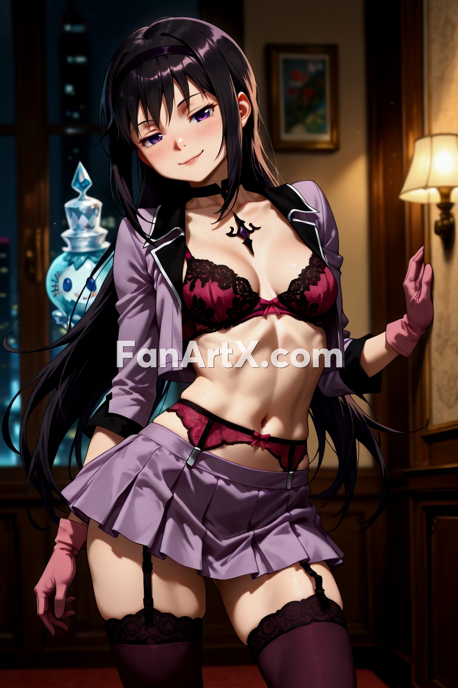 Akemi Homura Puella Magi Madoka Magica Fanart 5383431